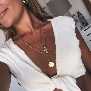 Princess polly layered necklace